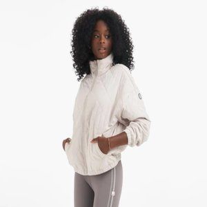 Vuori | Echo Insulated Bomber - Oyster | XS